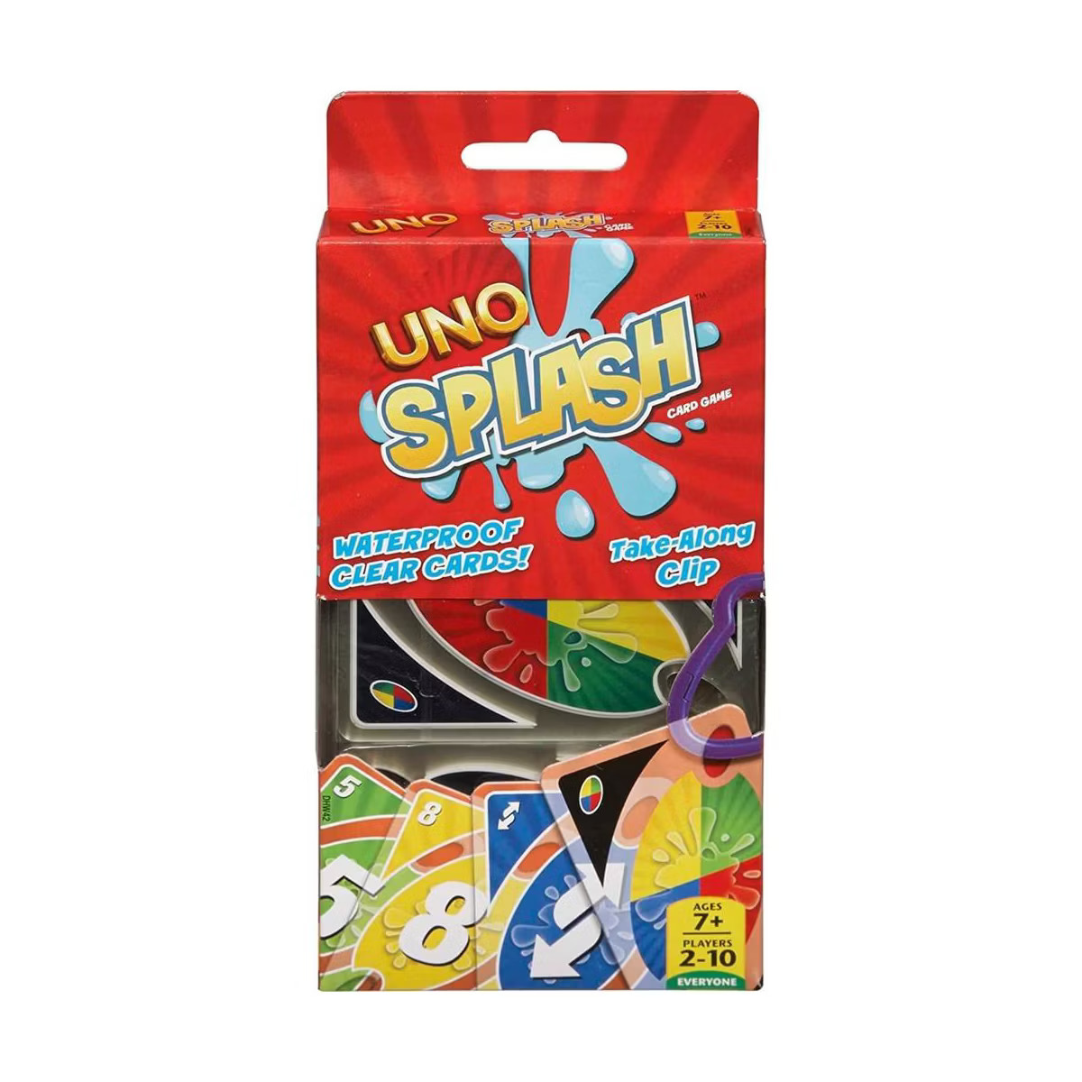 MATTEL UNO Card Game - Splash (waterproof) | Target