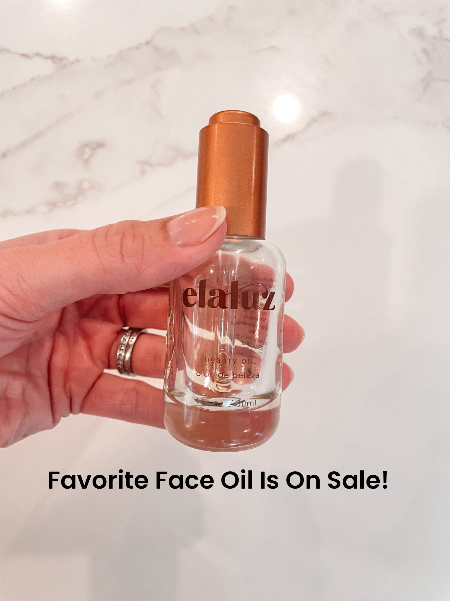 The best facial beauty oil is on sale! I love how this Ela Luz adds moisture to the skin but doesn’t leave the skin feeling greasy or clog pores! Take 20% off today only with code BEAUTY20

#LTKBeauty #LTKOver40 #LTKSaleAlert