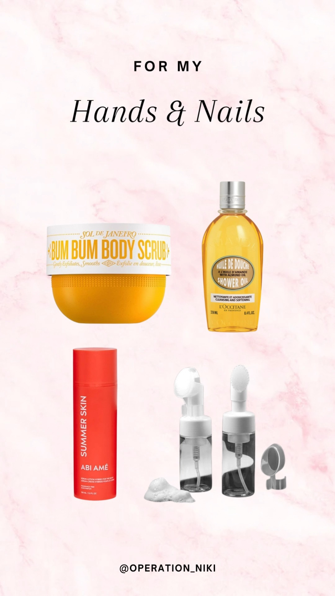 Treating my body, hands and nails to a little extra love lately 💅✨—sharing my go-to products that keep them soft, strong, and polished year-round!

#LTKFindsUnder50 #LTKHome #LTKBeauty