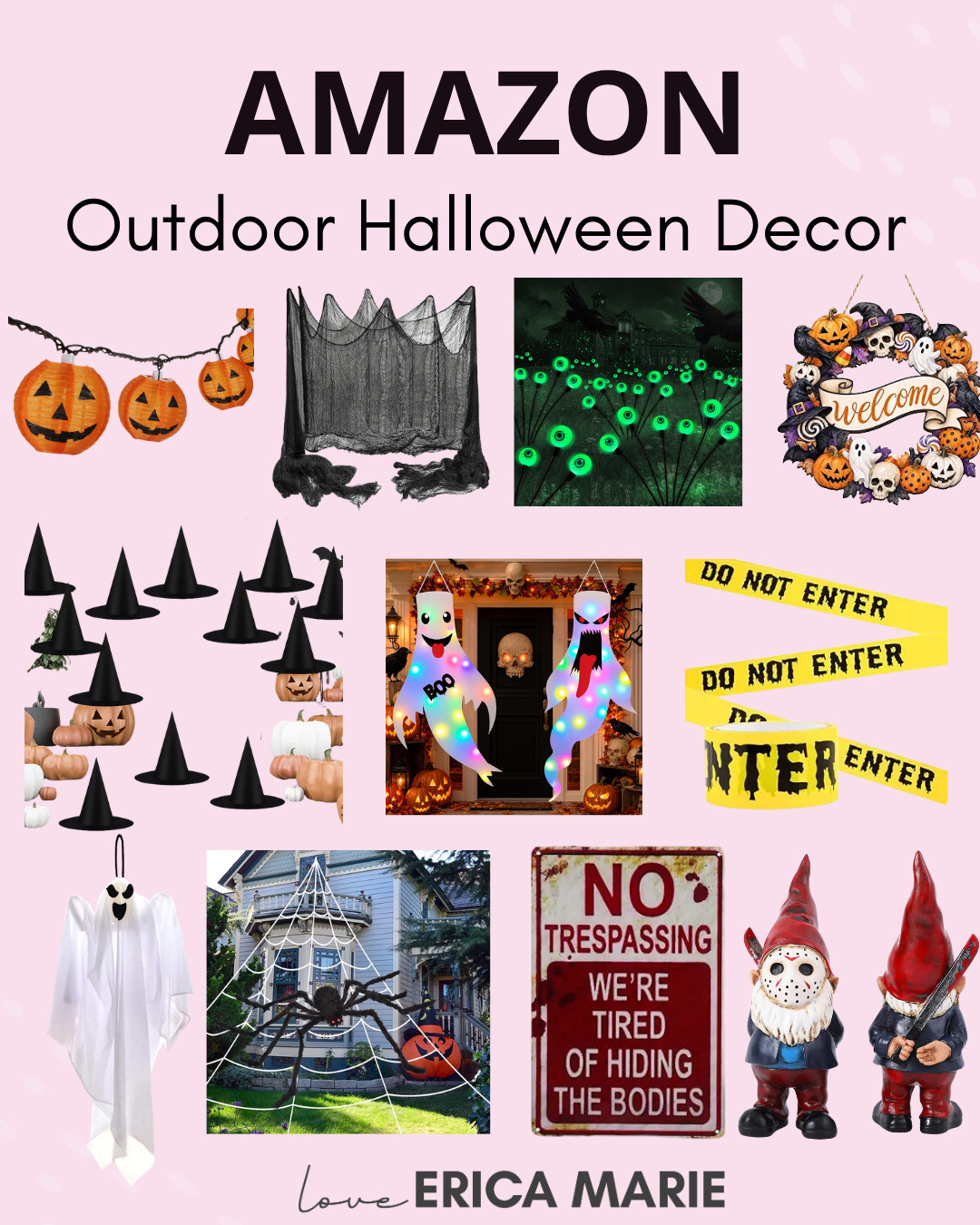 The easiest way to get your home ready for spooky season? Start with the front porch! I just rounded up the some of the best-selling outdoor Halloween decorations to transform your space. 

 #LTKSeasonal #LTKHome #LTKSaleAlert