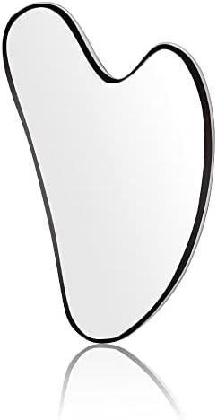 Stainless Steel Gua Sha Facial Tools Guasha Tool for Face Scraping Massage Tool for Chin Neck Fac... | Amazon (US)