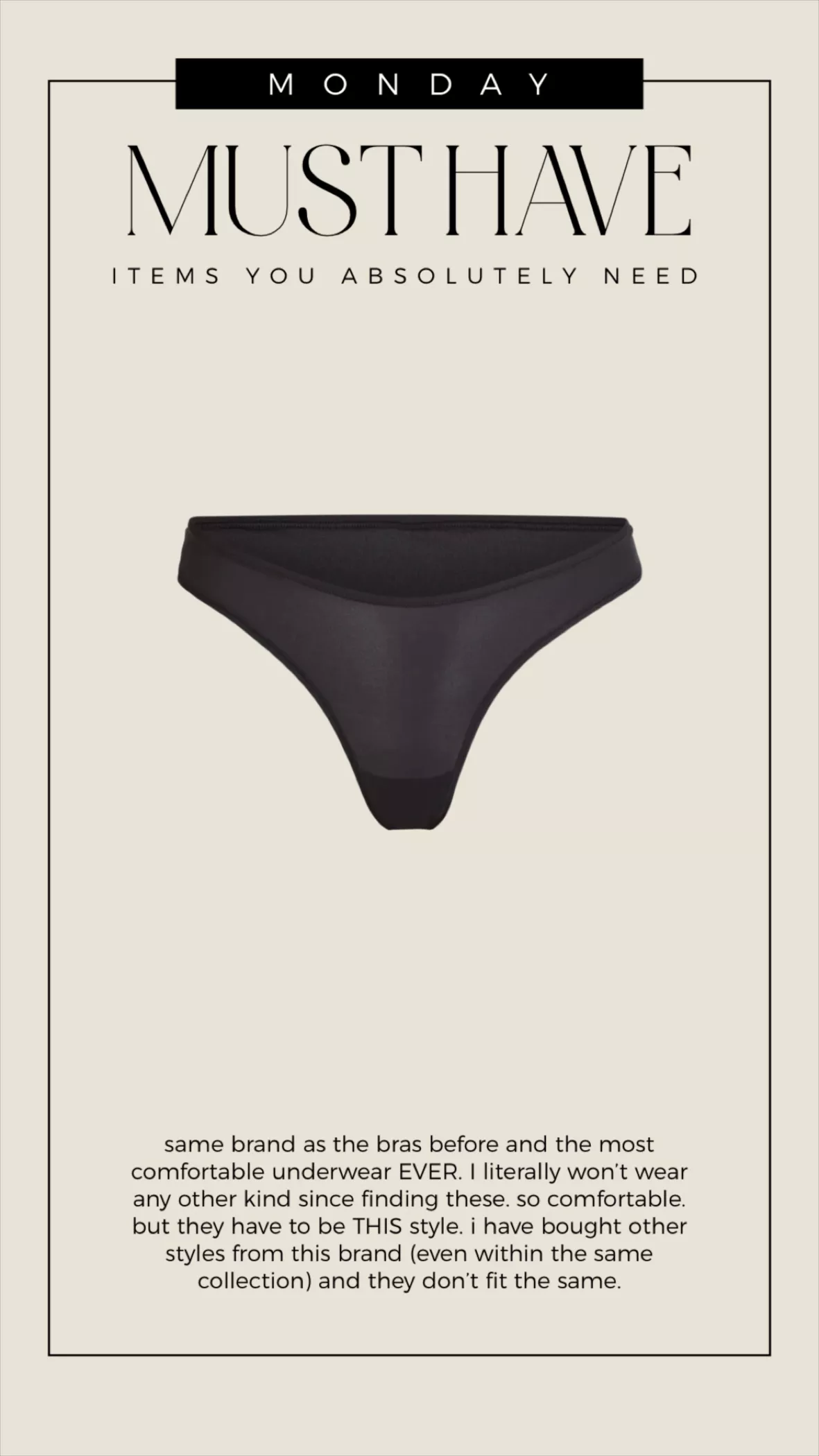DIPPED THONG 5-PACK curated on LTK