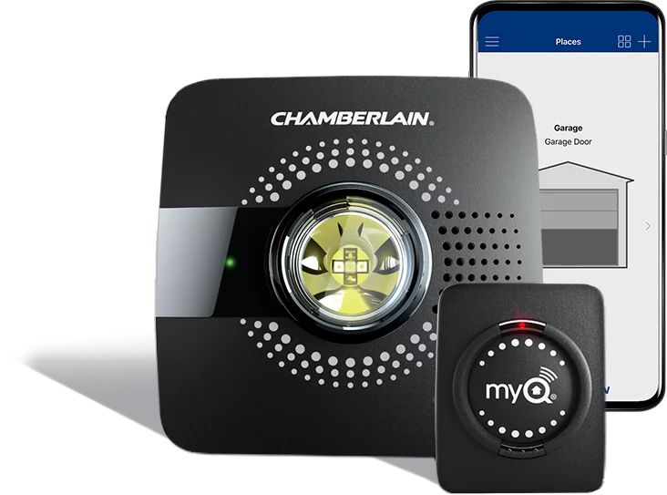 MyQ Smart Garage Door Opener Wireless & Wi-Fi Garage Hub with Smartphone Control - Walmart.com | Walmart (US)