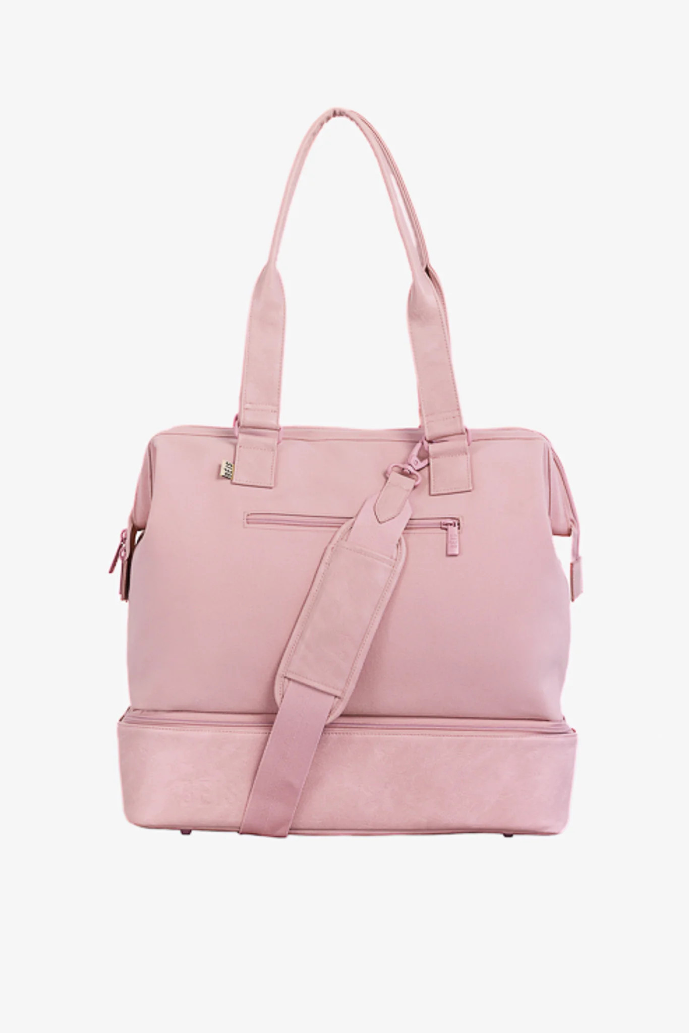 BÉIS 'The Mini Weekender' in Atlas Pink - Mini Weekender & Small Overnight Travel Bag | BÉIS Travel