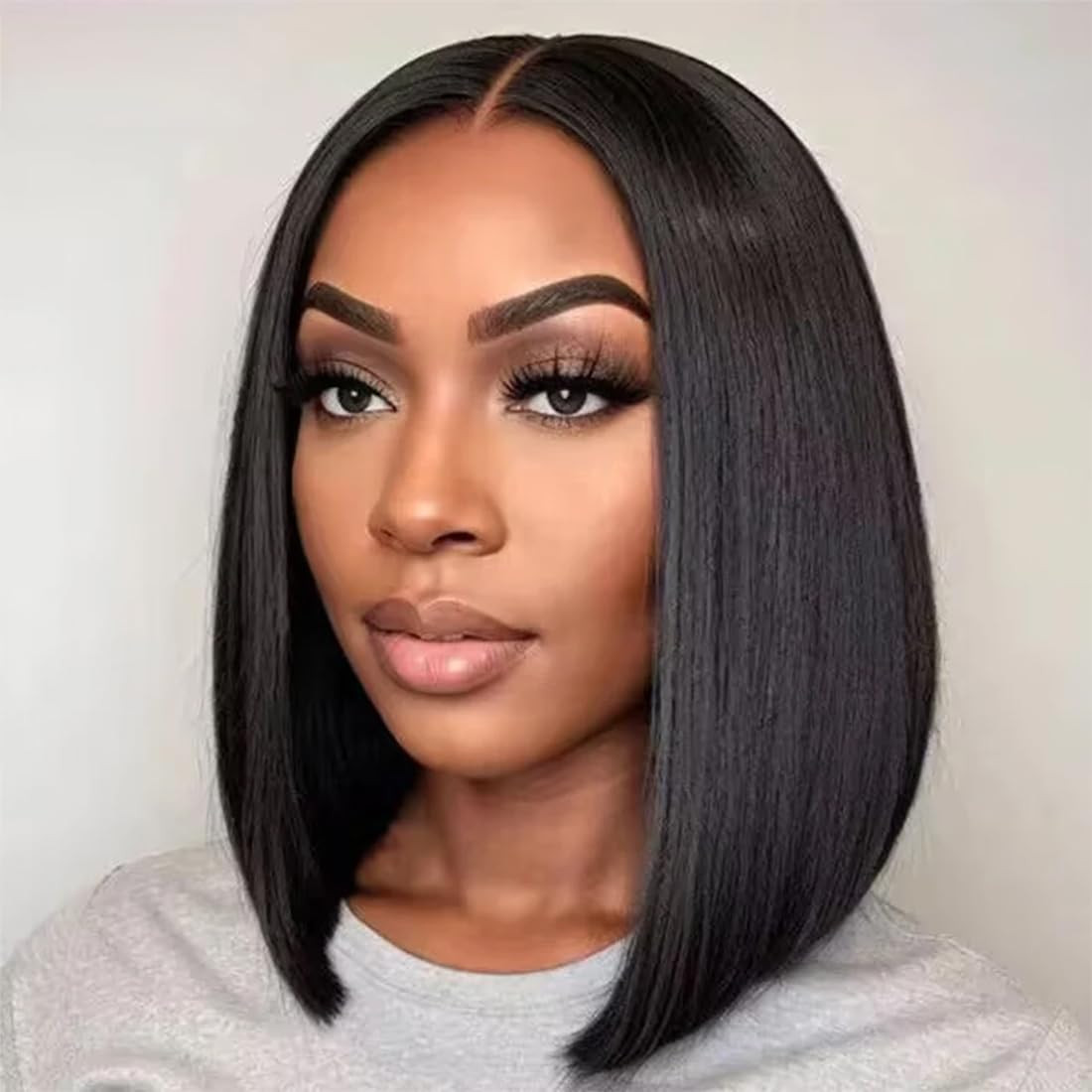 【Wear and Go Glueless Wig Advantages】：3 Seconds Install Glueless Wigs! 9x6 M Cap Glueless Lace Human Hair Wig Pre Cut Pre Plucked Natural Hairline. No Glue, No Gel, Protect You Skin. No Skill Required, Just Wear&Go! Save Your Time, Beginner Friendly. | Amazon (US)