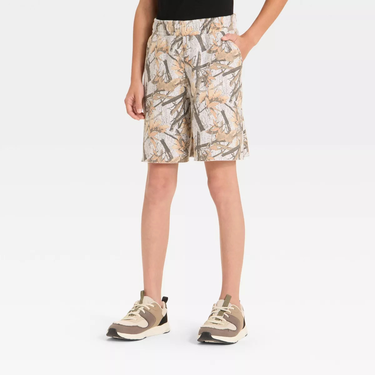 Boys' Mid-Rise Fleece Pull-On Shorts - art class™ | Target