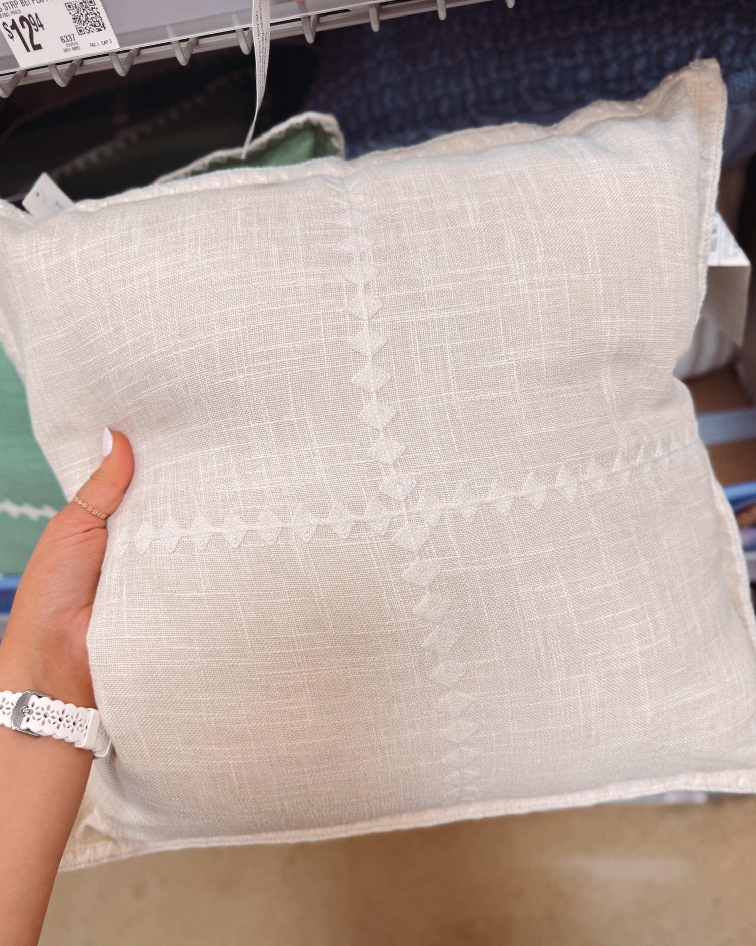 The prettiest cream, neutral pillows from Walmart!!! 🤩  so affordable, too!

Seasonal, only $12, affordable, trending, off white, practical, unique

#LTKSeasonal #LTKFindsUnder50 #LTKHome