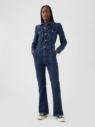 Western Denim Jumpsuit | Gap (US)