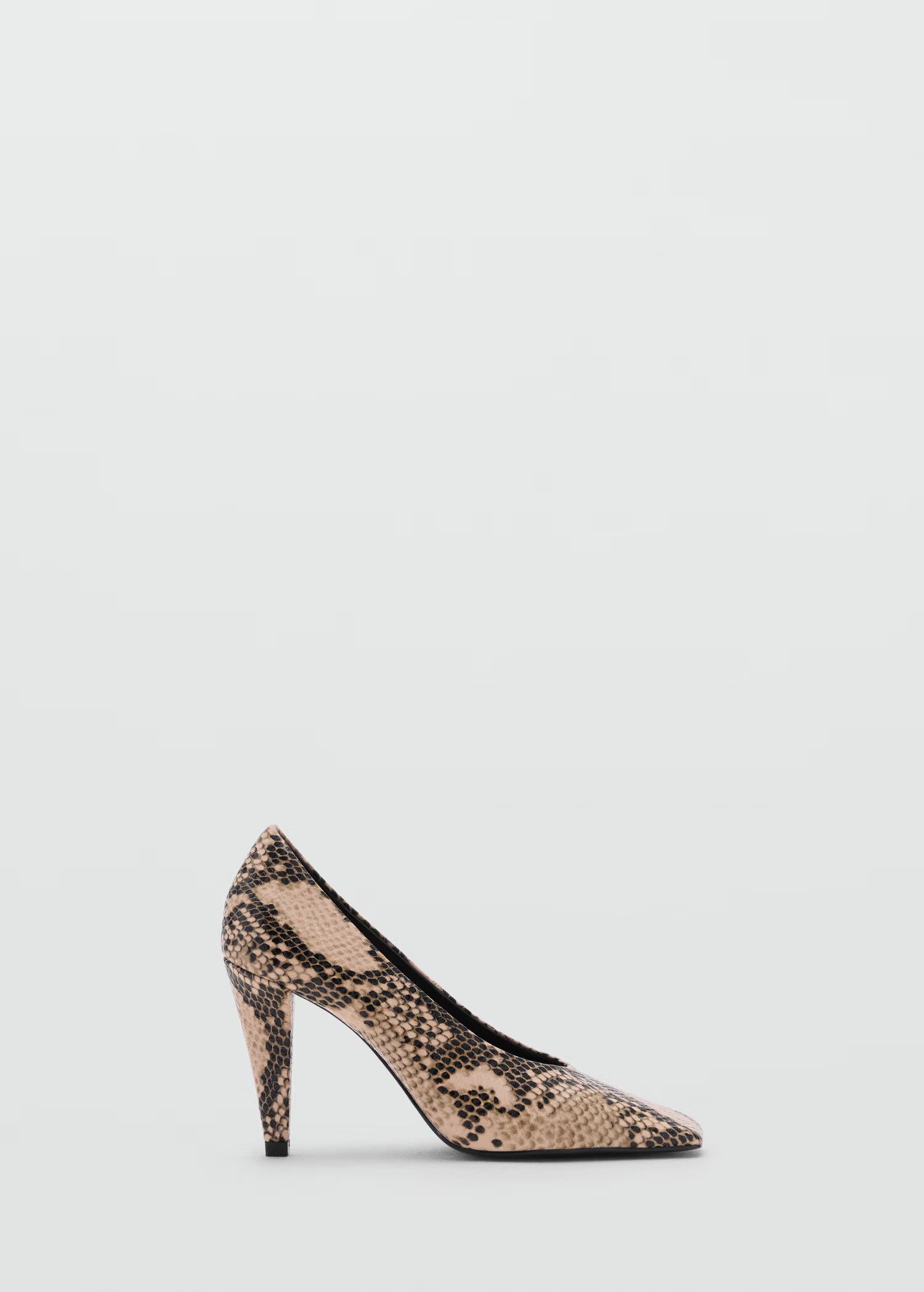 Animal-print high heeled shoes - Women | MANGO USA | Mango (US/MX/AU)