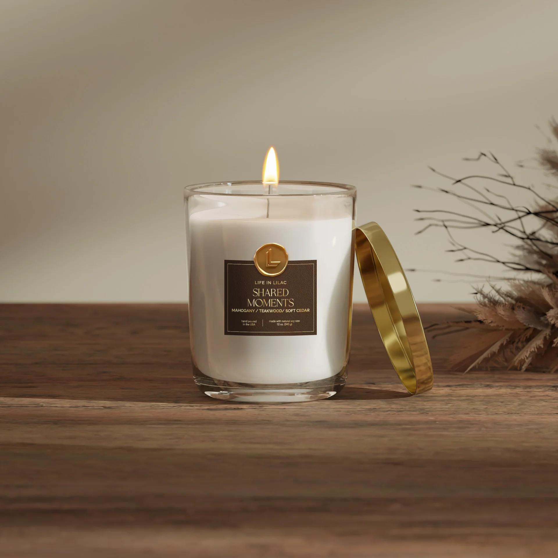 Shared Moments Candle - Ships 9/25 | Life In Lilac