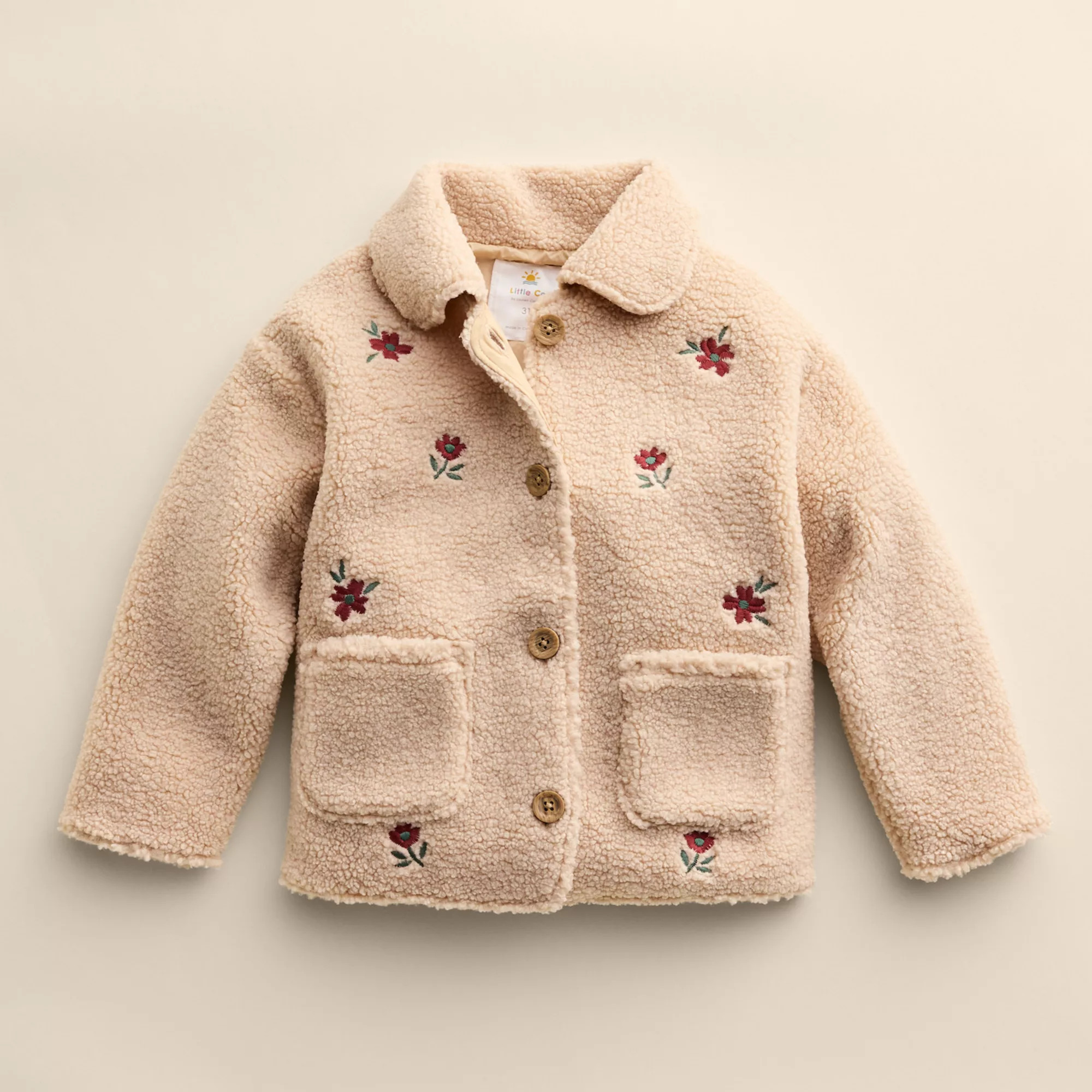 Baby & Toddler Girl Little Co. by Lauren Conrad Teddy Jacket | Kohl's