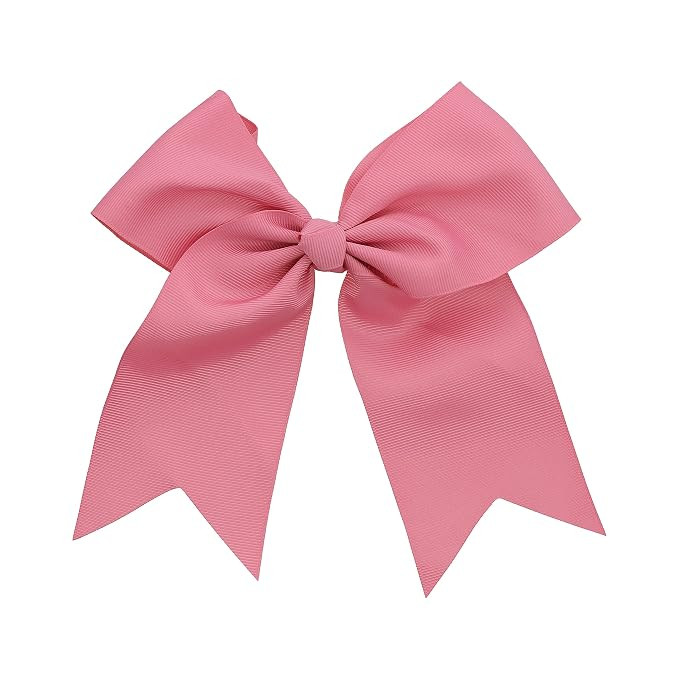 Mauve Jumbo Bow Clip with Tails | Amazon (US)