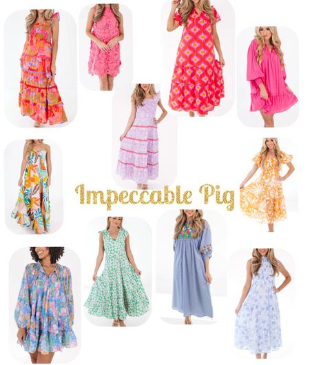 The dress edit from Impeccable Pig! Check out all these dresses for spring, ester, Sunday brunch and more! 

#LTKSeasonal #LTKfindsunder100 #LTKstyletip