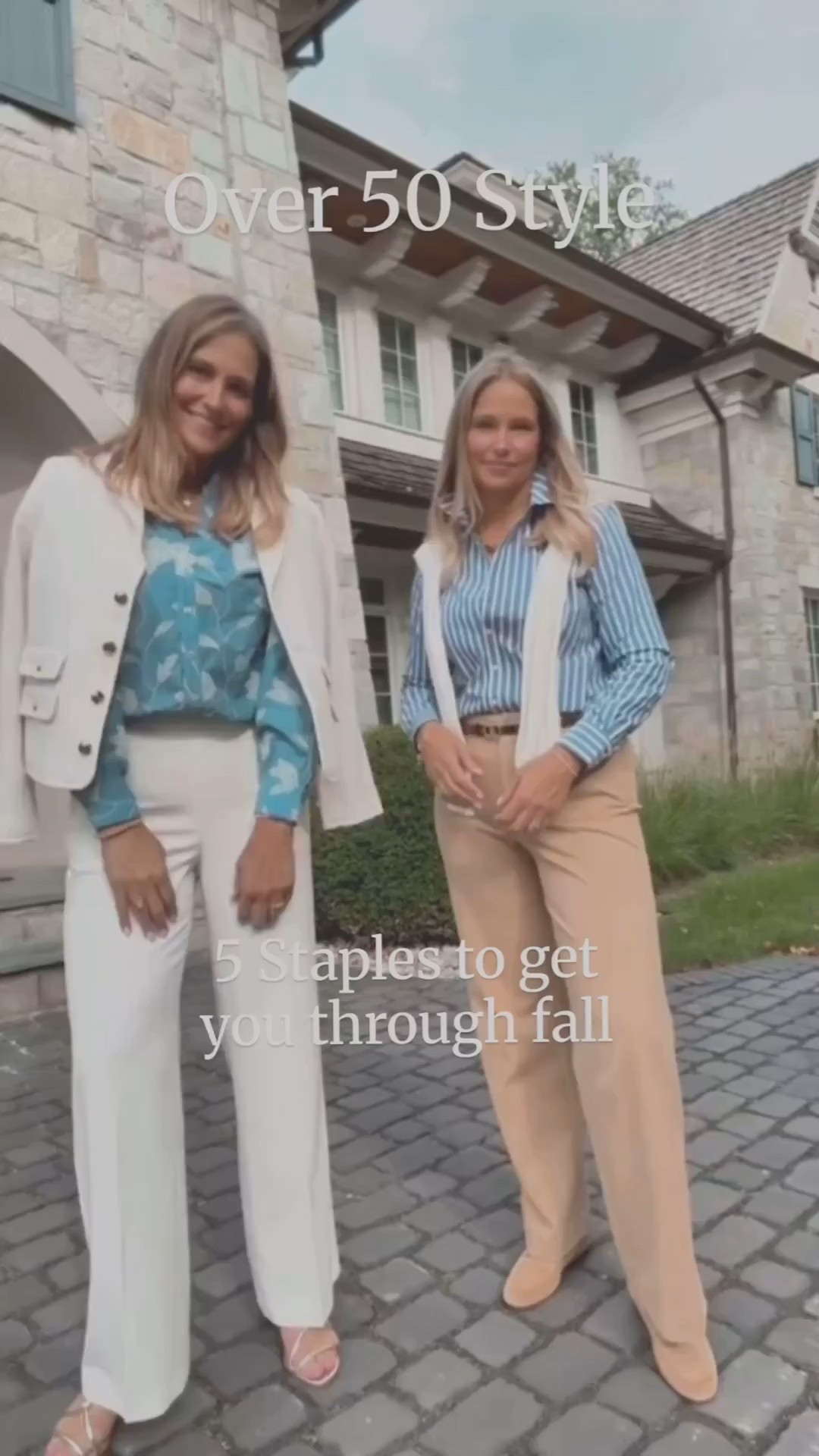 5 staple you need for fall 2025! In this video we are wearing medium in tops and size 8 in bottoms. For reference, we usually wear a med/large in tops and 8/10 for pants. All of these amazing finds are from Talbots! 

#LTKSeasonal #LTKMidsize #LTKOver40