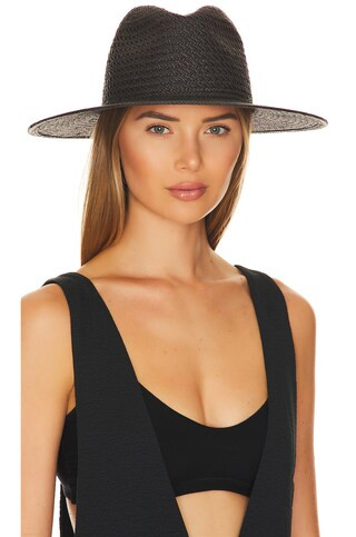 Hat Attack Luxe Vented Packable Hat in Black from Revolve.com | Revolve Clothing (Global)