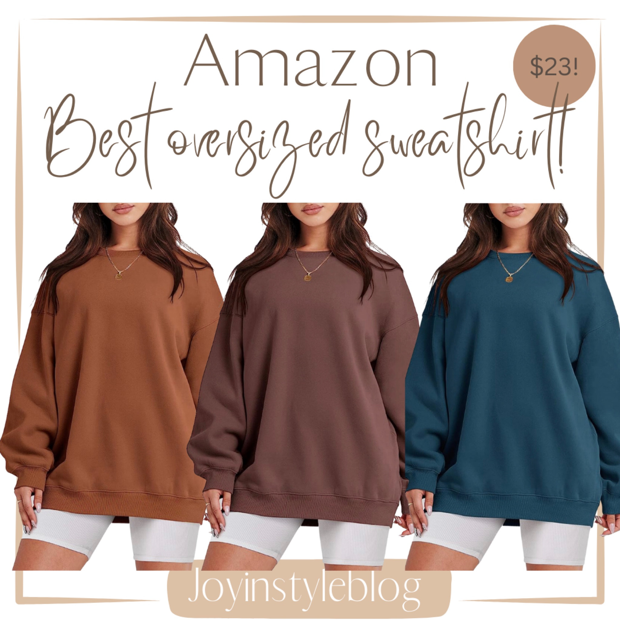 Amazon big deal days sale / ANRABESS Oversized Sweatshirt for Women Fleece Long Sleeve Crewneck Casual Pullover Top Fall 2023 Trendy Clothes / fall outfits / fall outfit 

#LTKHolidaySale #LTKover40 #LTKsalealert