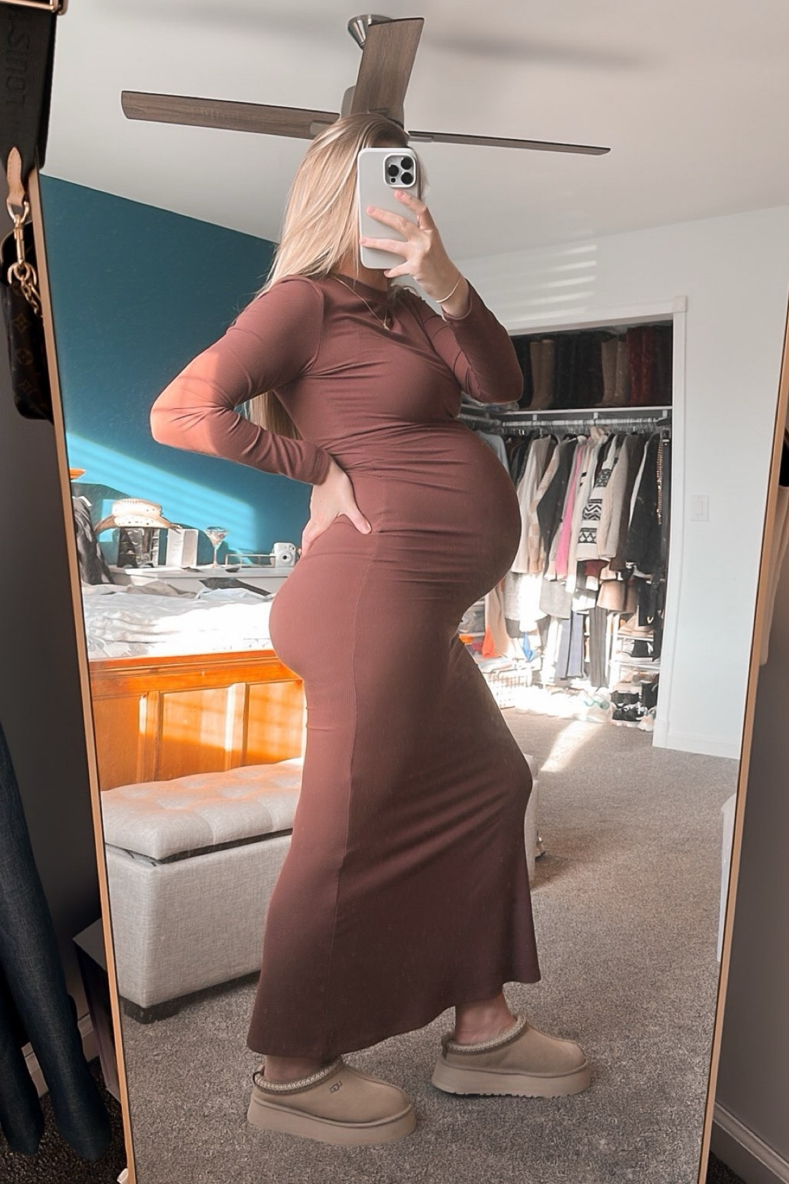 36 weeks 4 days, wearing a medium!

#LTKBump #LTKStyleTip #LTKFindsUnder50