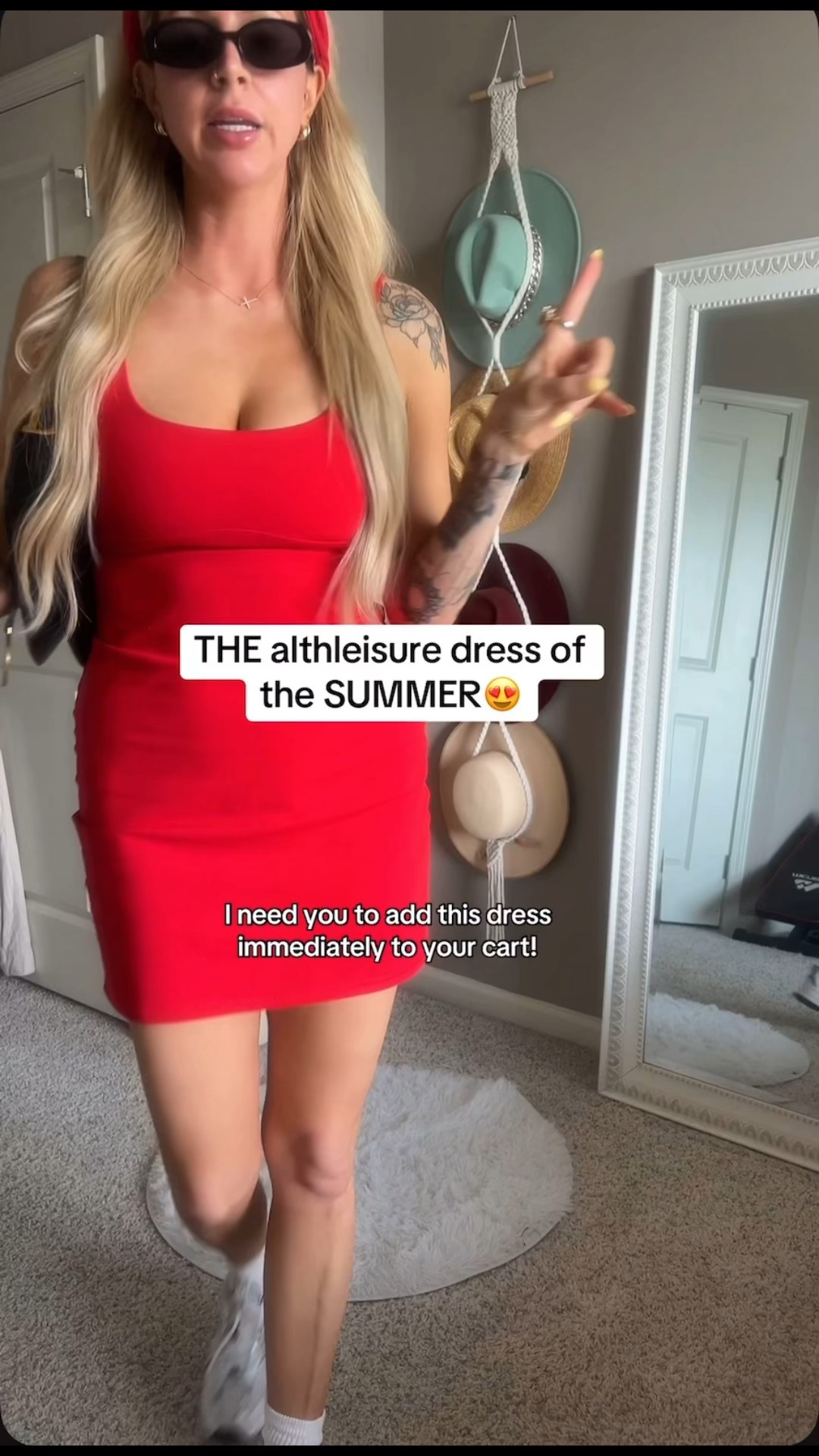The IT athleisure dress of the summer!
Available in 3 colors, sizes XXS-4X

Wearing size M
Sizing: 32DD, 26/27 waist

#LTKStyleTip