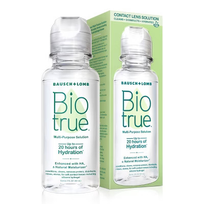 Biotrue Travel Size Contact Solution for Multipurpose Lens Care - 2 fl oz | Target