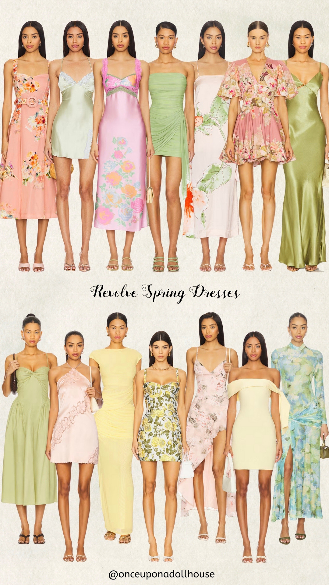 Revolve Spring Dresses! 

Mini dresses, maxi dresses, vacation dresses 

#LTKSeasonal #LTKootd