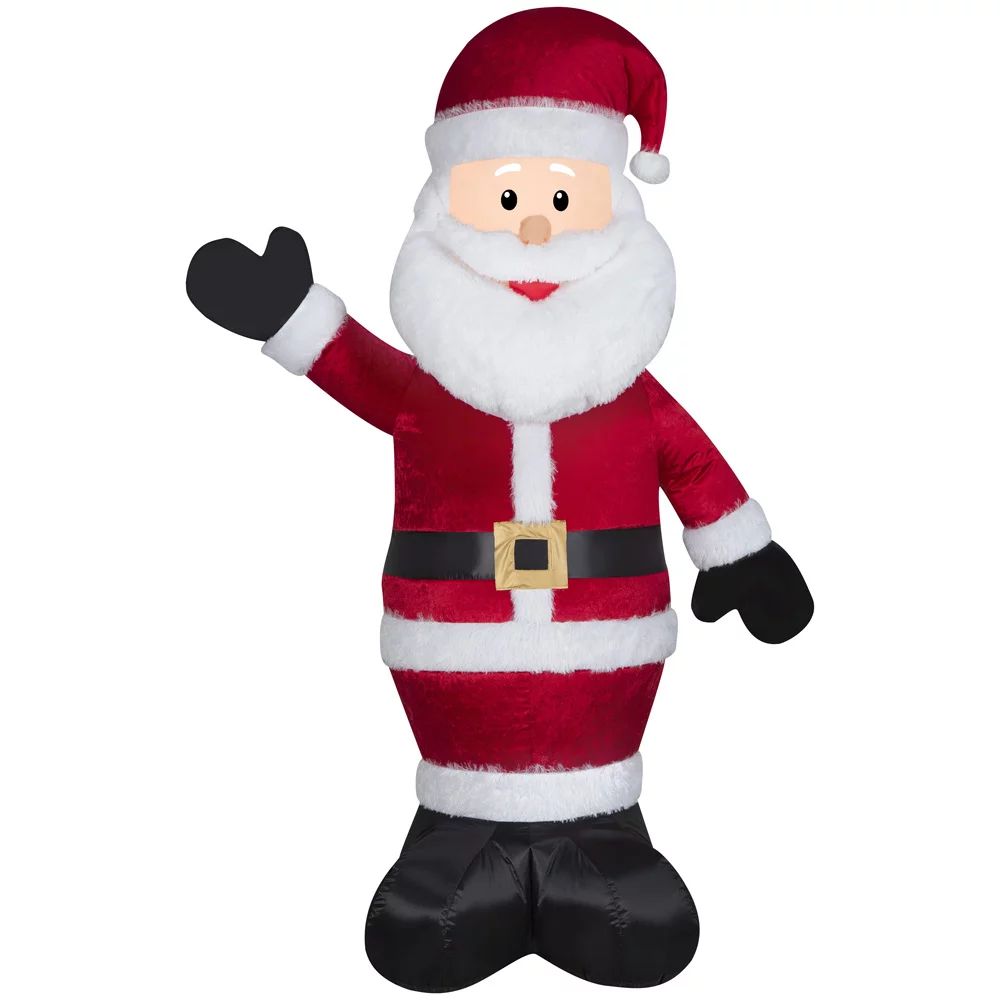 Holiday Time Large Plush Santa, 6 Ft | Walmart (US)