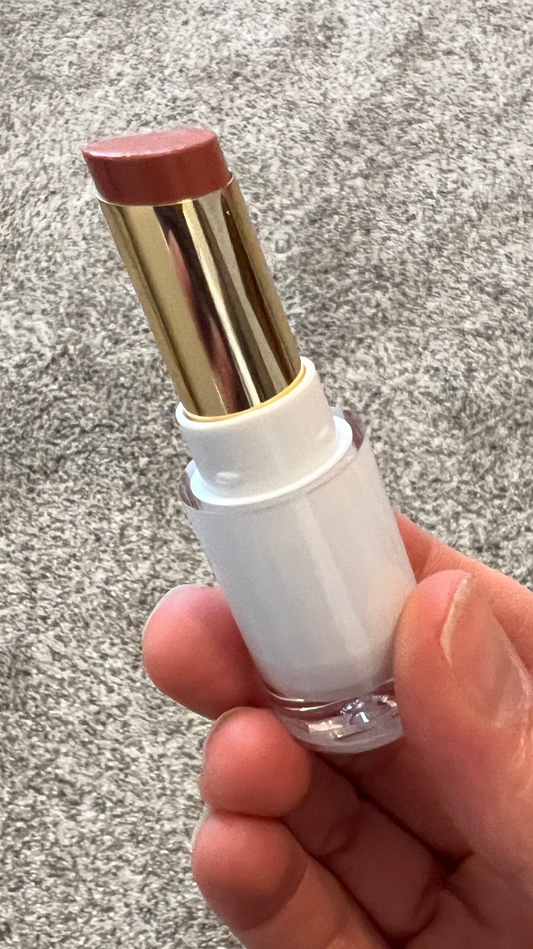 Hydrating tinted lipstick 💄 for the win! REVLON delivered with this affordable product! This is color 004 - Nude Illuminator. Great stocking stuffer, teacher or friend gift 🎁 idea! 

#LTKBeauty #LTKOver40