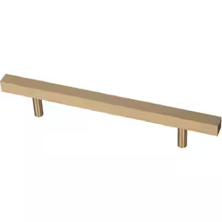 Liberty Square 5-1/16 in. (128 mm) Champagne Bronze Cabinet Drawer Bar Pull | The Home Depot