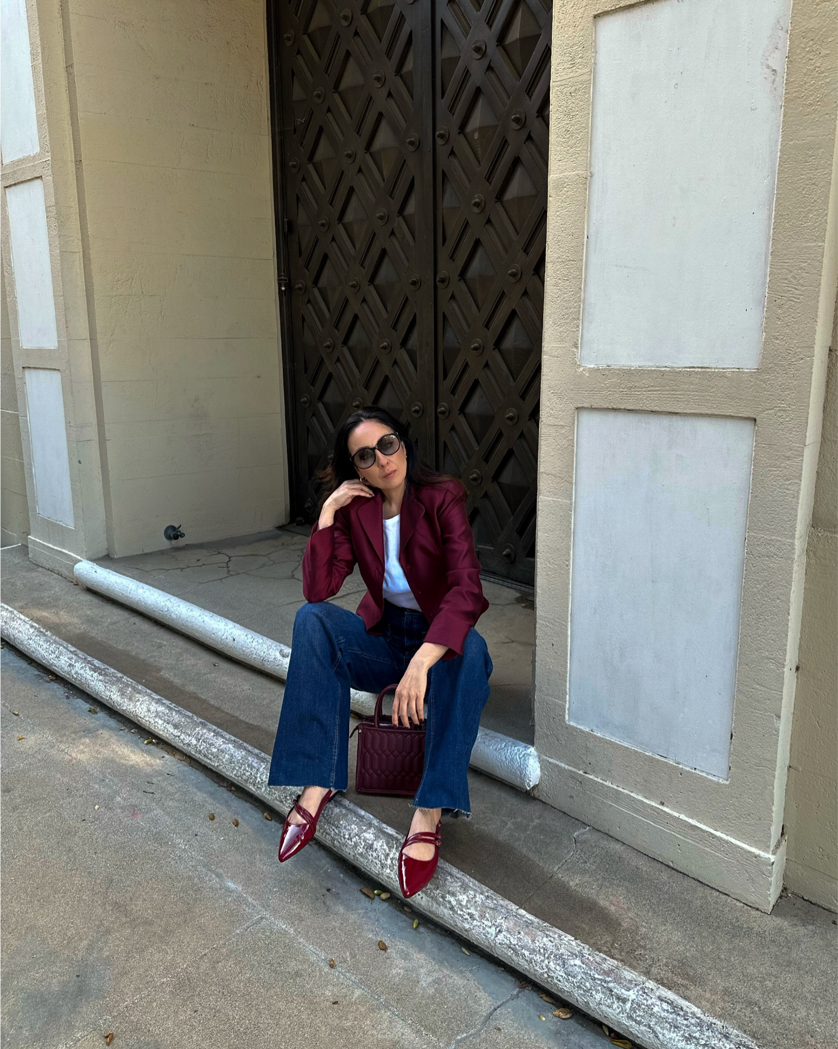 Burgundy for fall ❤️