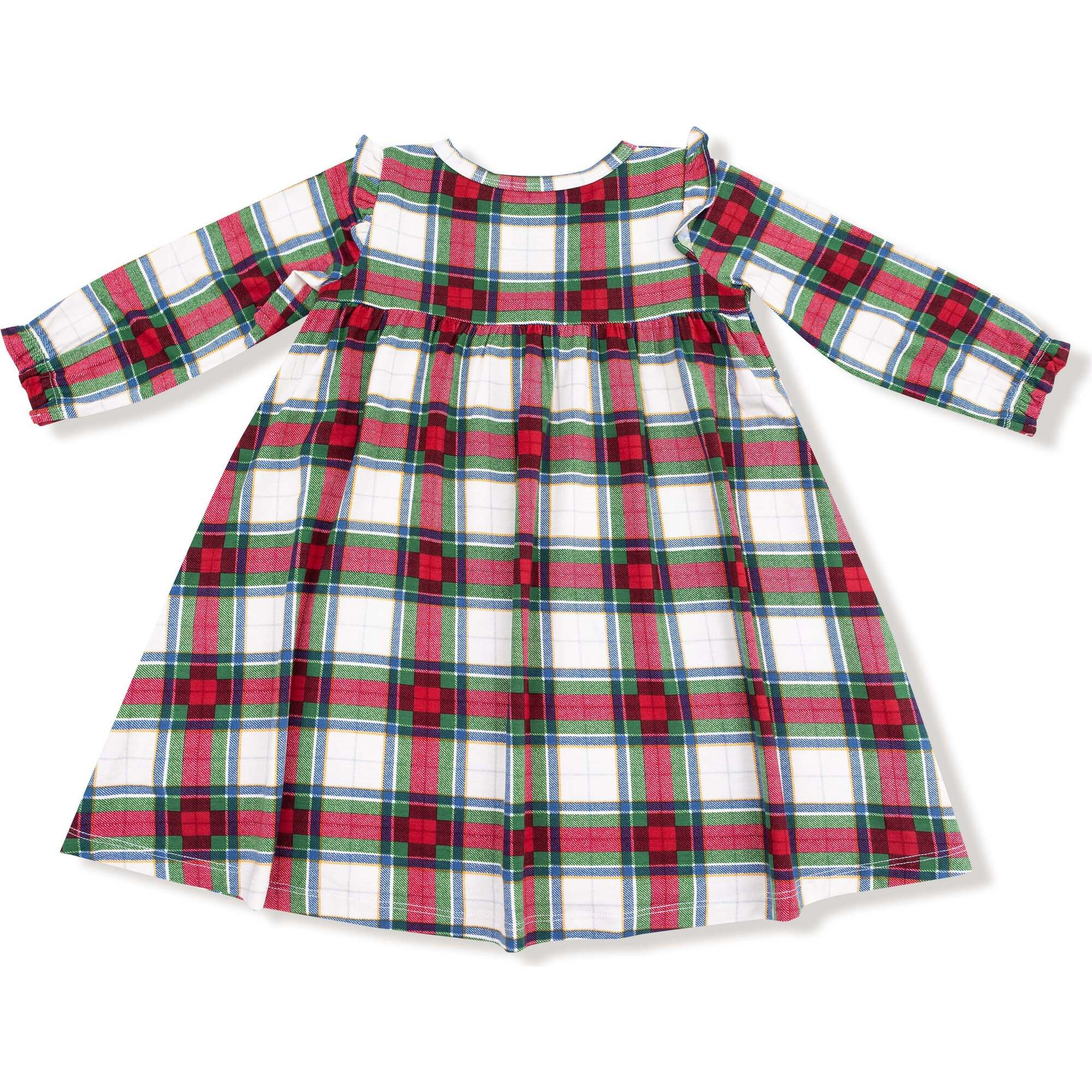 Loungewear Gown, Holiday Plaid | Maisonette