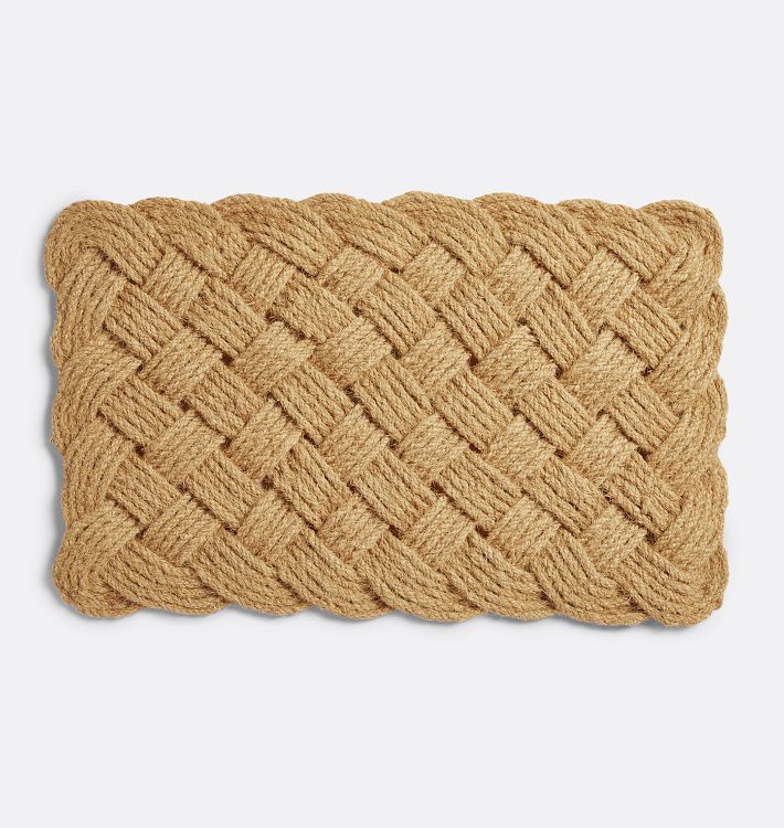 Handwoven Lovers Knot Doormat | Rejuvenation