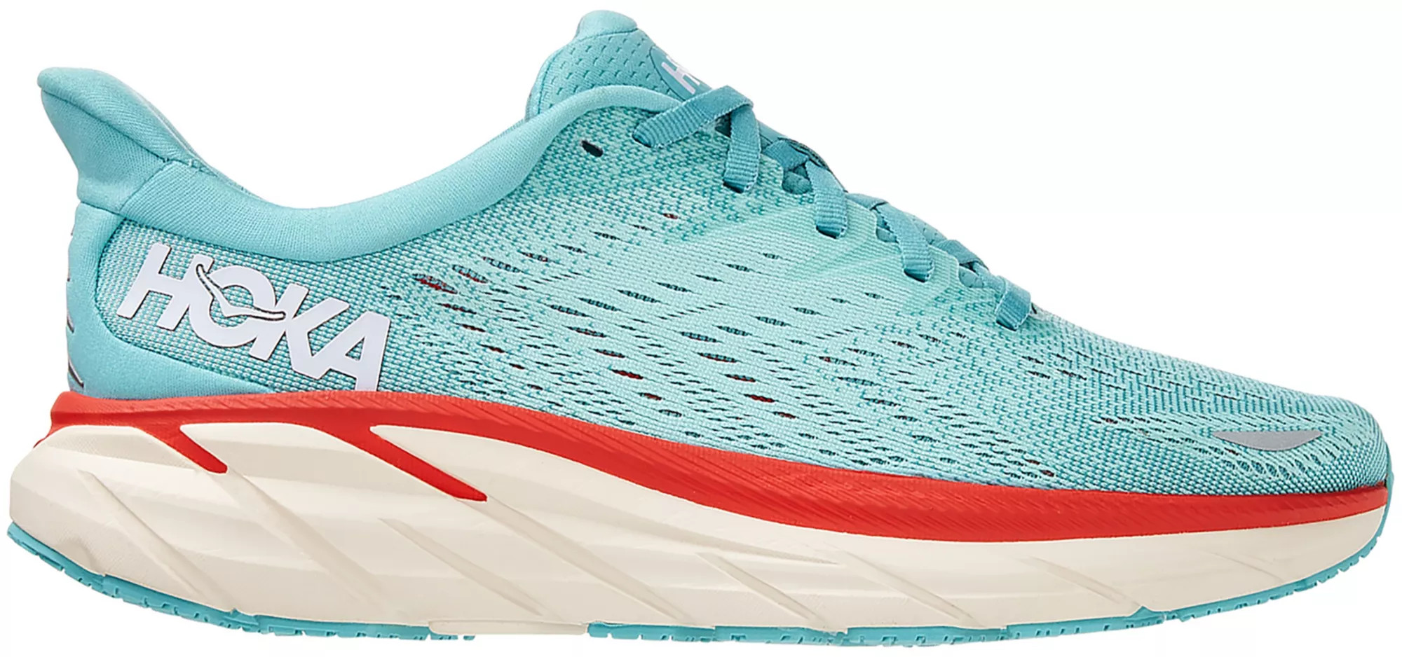 HOKA ONE ONE Women's Clifton 8 Running Shoes, Aqua | Dick's Sporting Goods