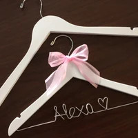 Flower Girl Hanger, Childrens Hangers, Personalized Engraved Bridesmaid Hangers, Wedding Dress Ha... | Etsy (US)