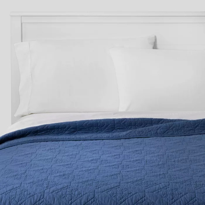 Embroidered Cotton Quilt - Threshold™ | Target