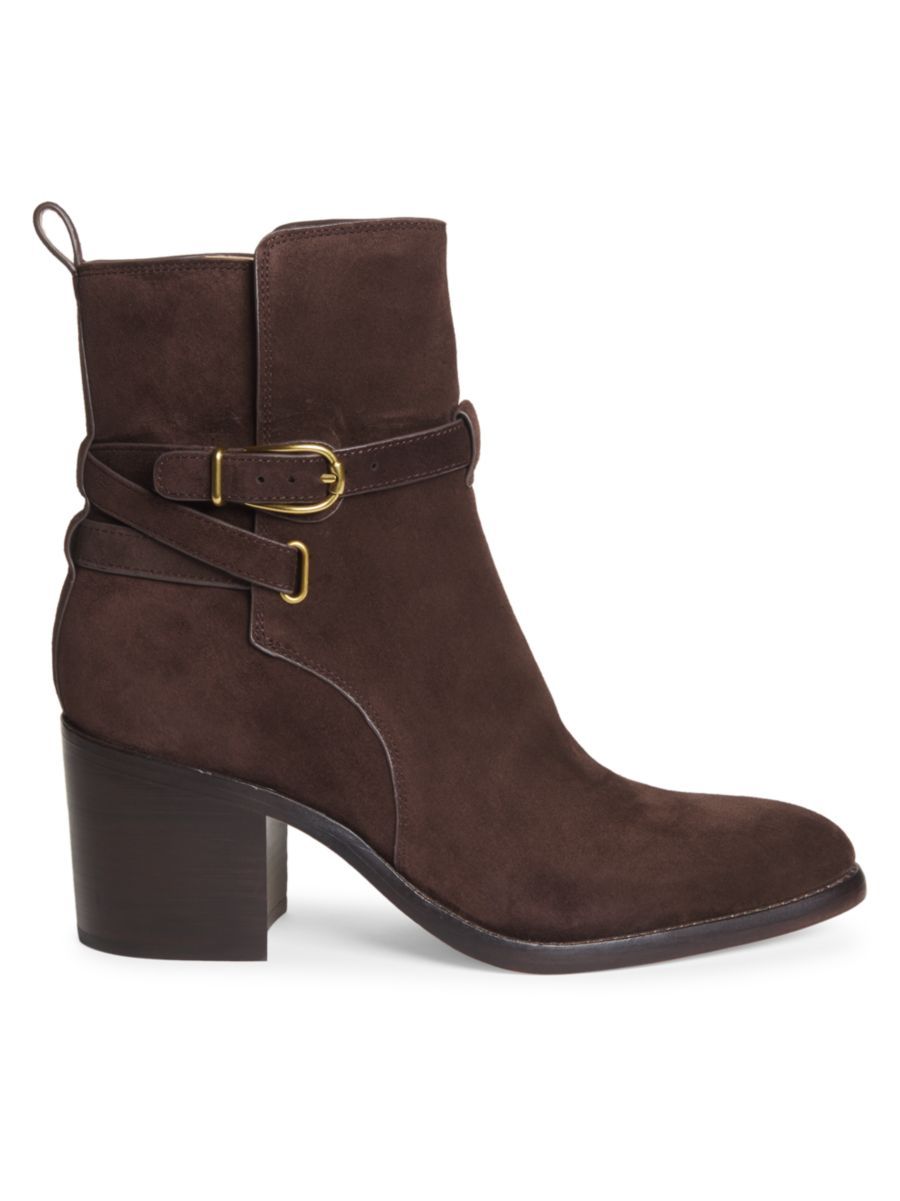 Sohelia 76MM Leather Ankle Boots | Saks Fifth Avenue