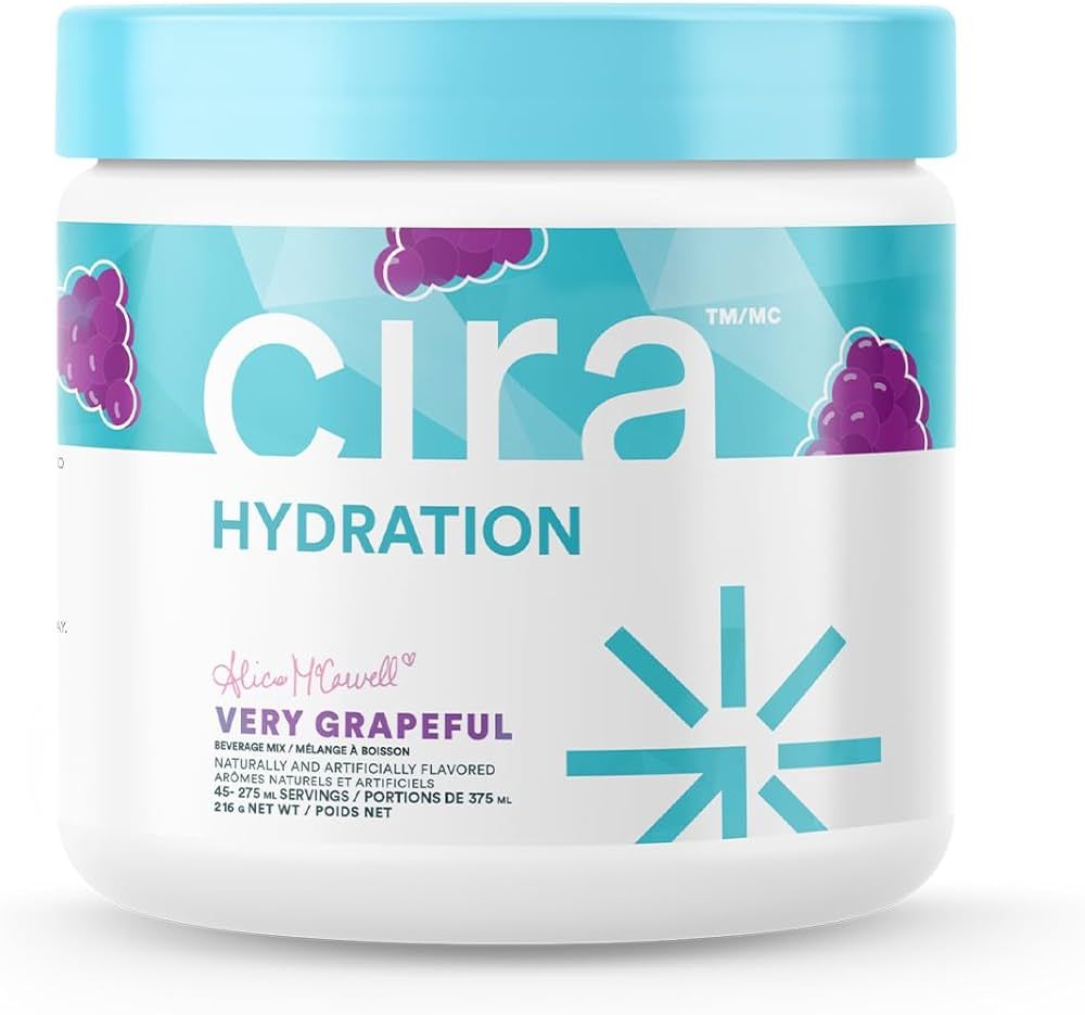 Hydration Electrolyte Powder for Women (45 Servings) - Cira x Alicia McCarvell's Electrolyte Drin... | Amazon (CA)