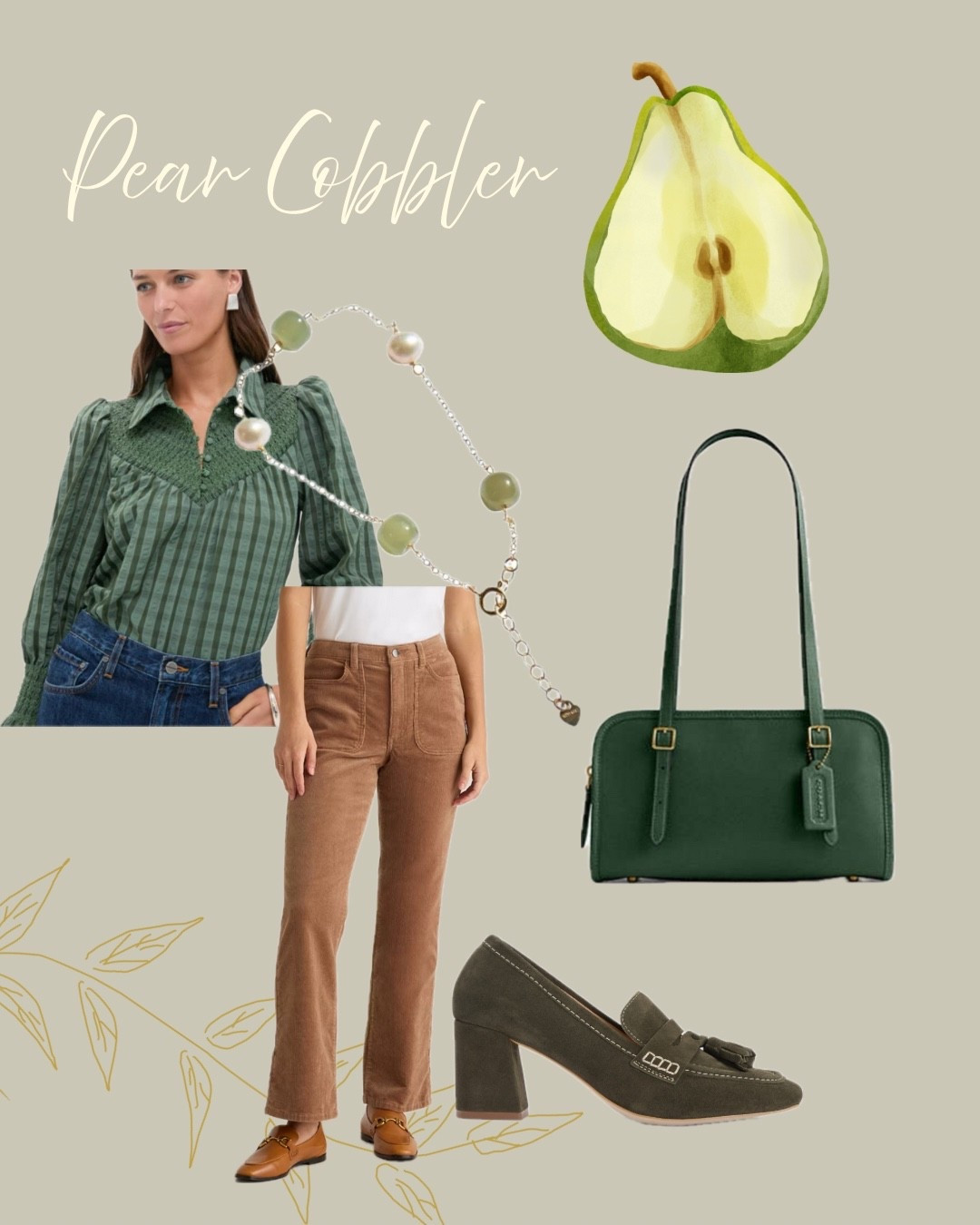 Pear Cobbler Outfit Curation 

#LTKShoeCrush #LTKSeasonal #LTKStyleTip