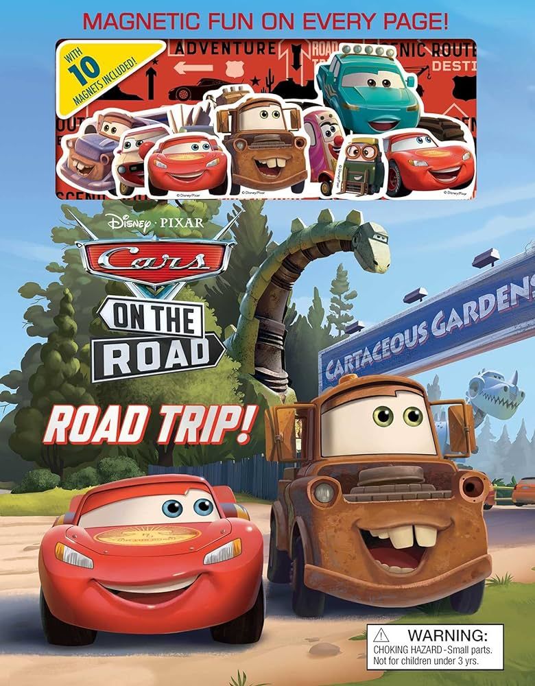 Disney Pixar: Cars on the Road: Road Trip! (Magnetic Hardcover) | Amazon (US)