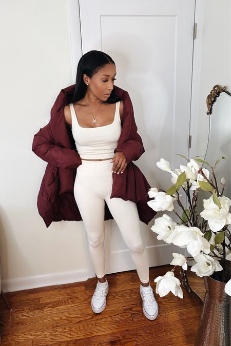 The flyest sporty look! This set is comparable to skims and I love it!! This jacket is so fly and even has pockets!

#LTKunder100 #LTKcurves #LTKfit