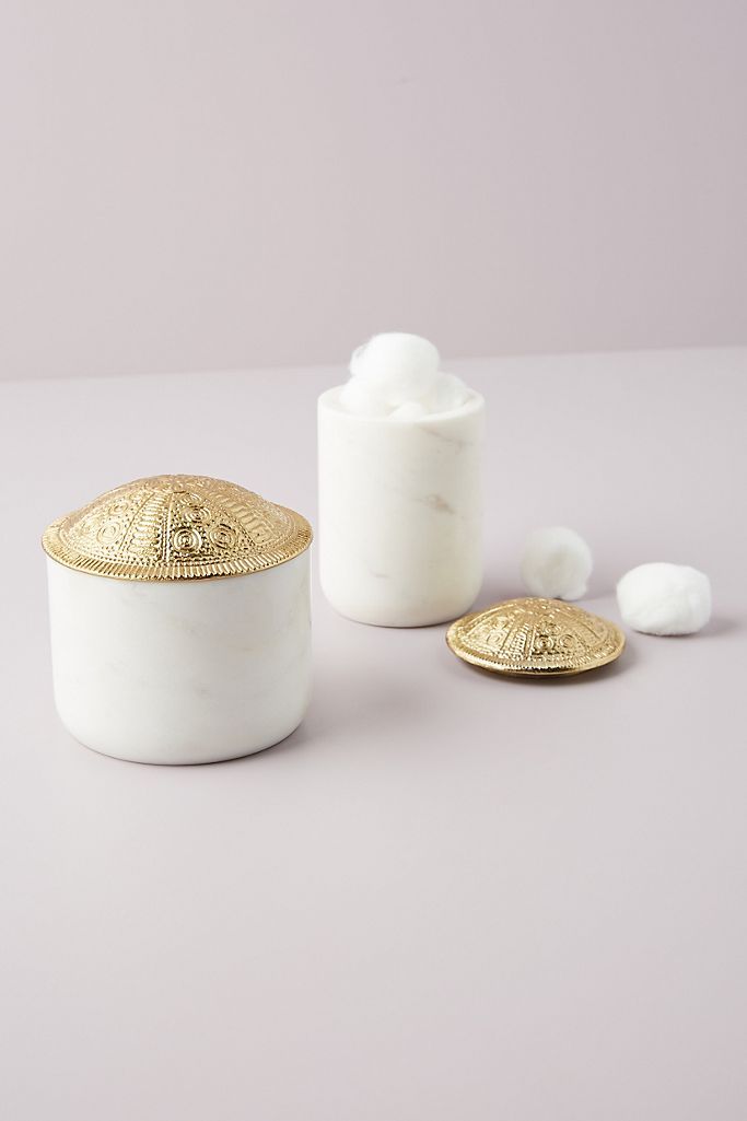 Huntington Marble Canister | Anthropologie (US)