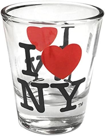I Love New York Shot Glass, Officially Licensed I Heart NY Shot Glasses from NYC in Gift Box | Amazon (US)