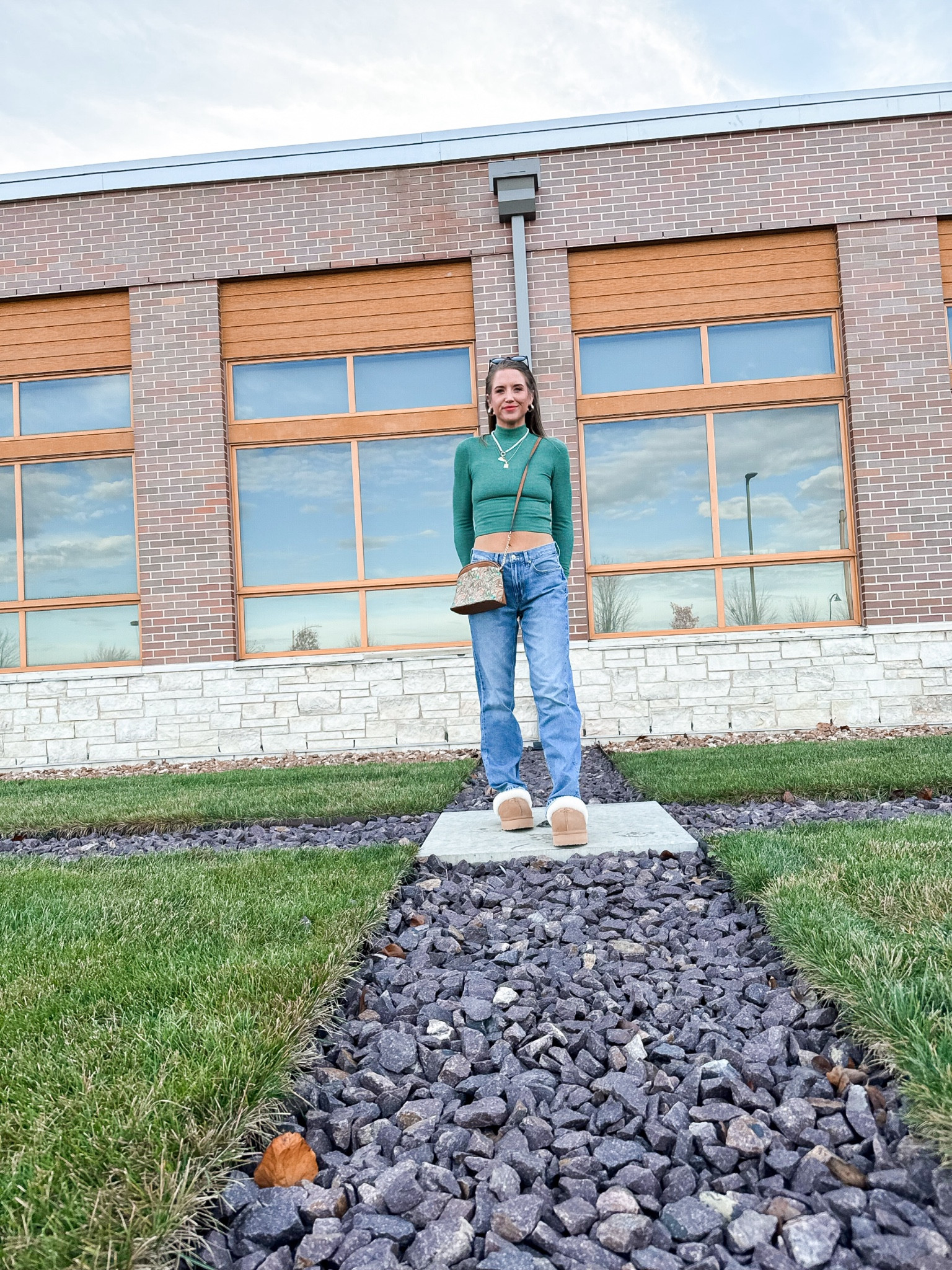 Yesterday’s last minute, errand running, Christmas Eve outfit | American eagle low rise straight jeans are hands down my favorite most comfortable pair I currently own! 

#casualfashion #outfitinspo #outfitlook #simplefashion #basics 

#LTKsalealert #LTKfindsunder50 #LTKHoliday