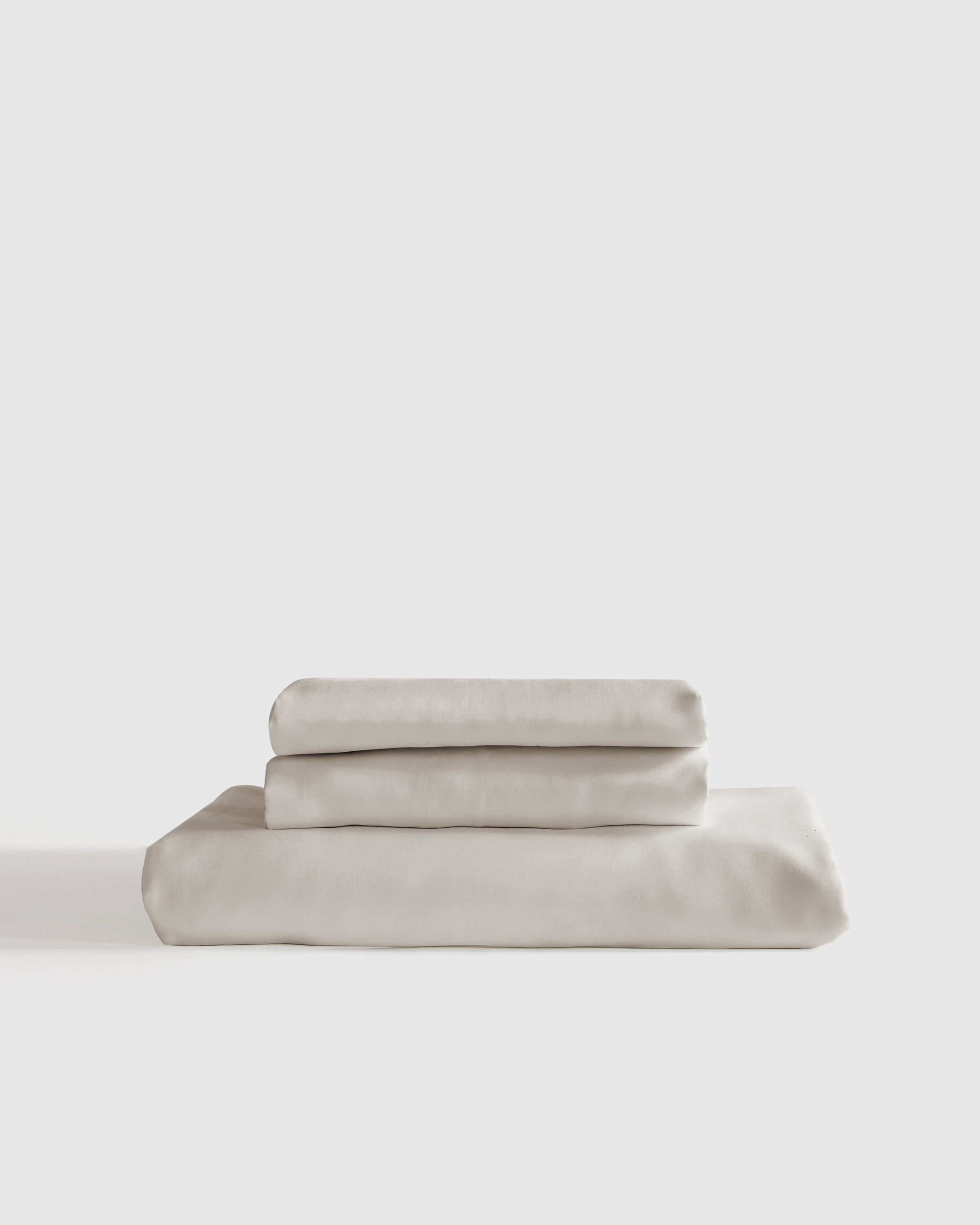 Quince | Bamboo Fitted Sheet Set in Sand, Size King | Quince