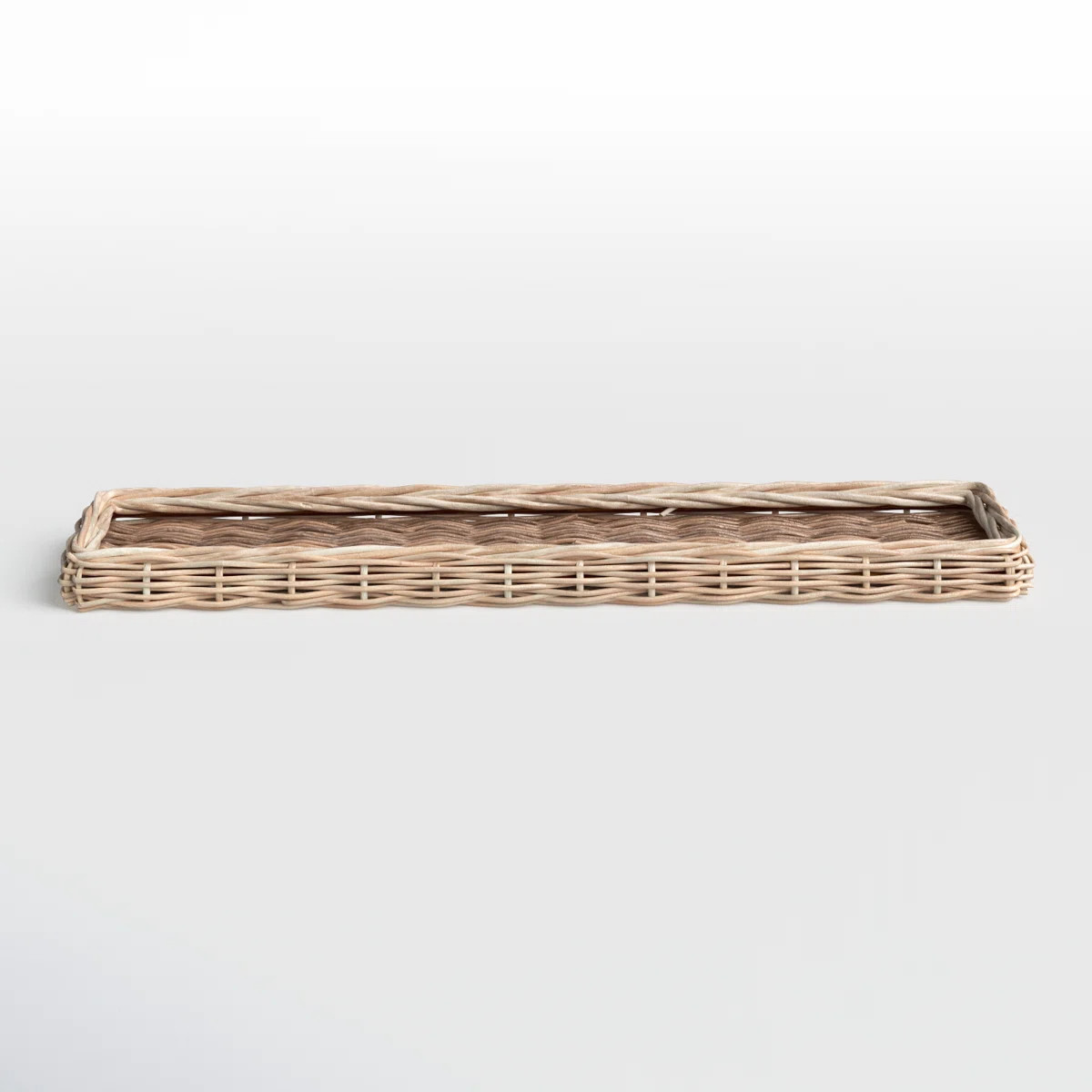 Keshia Wicker Tray 1 | Birch Lane