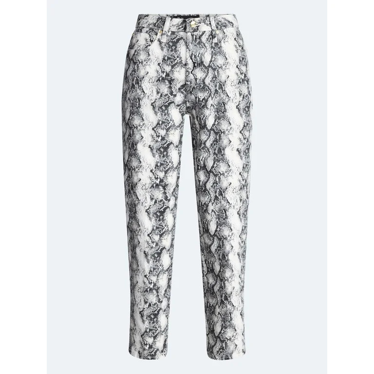 Devil Wears Prada Scoop Collection Women's and Women's Plus Crease Barrel Jeans, 26.5'' Inseam, S... | Walmart (US)