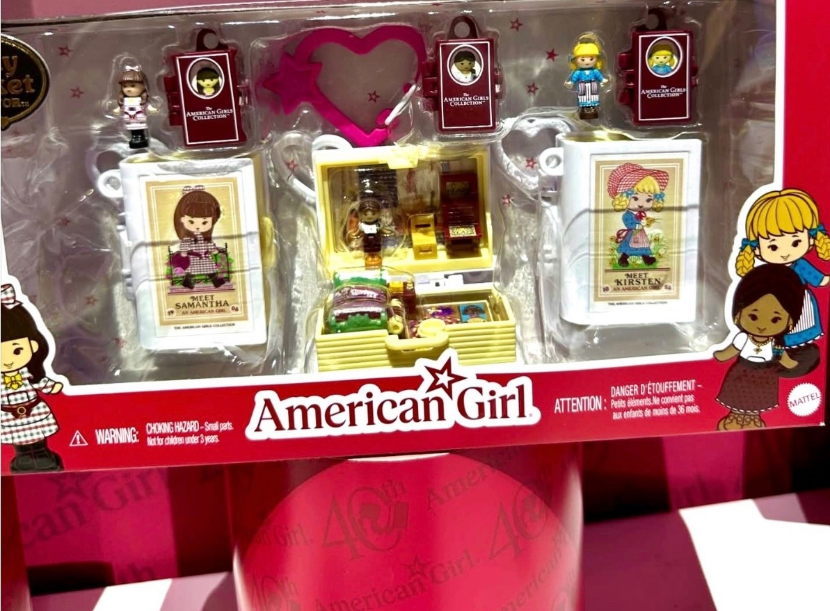 A better closeup: Polly Pocket x American Girl Sneak Peek!👀 

#LTKstorytime #LTKKids #LTKdayinmylife