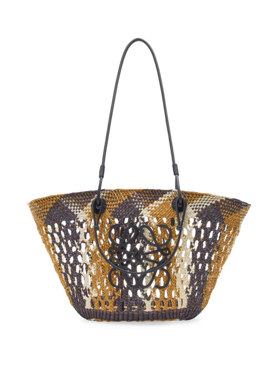 LOEWE LOEWE x Paula's Ibiza Medium Anagram Basket Bag | Saks Fifth Avenue | Saks Fifth Avenue