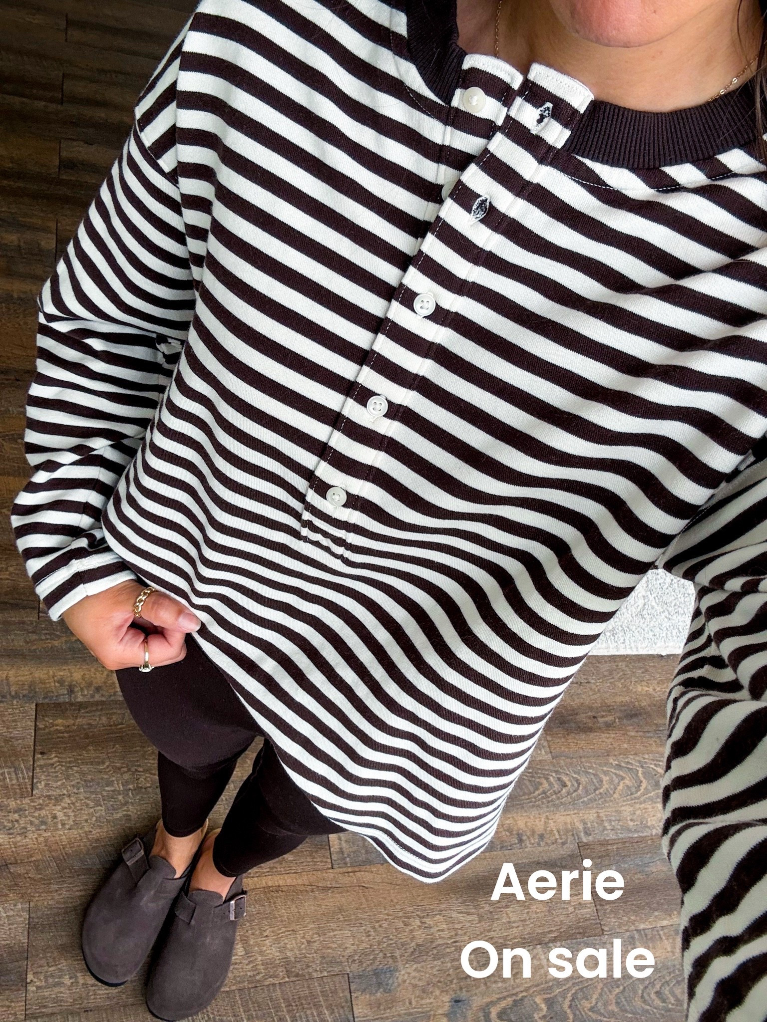 @Aerie on sale! 30% off wearing xxs 
Leggings small short 
Shoes tts

#LTKootd #LTKgrwm #LTKmomlife