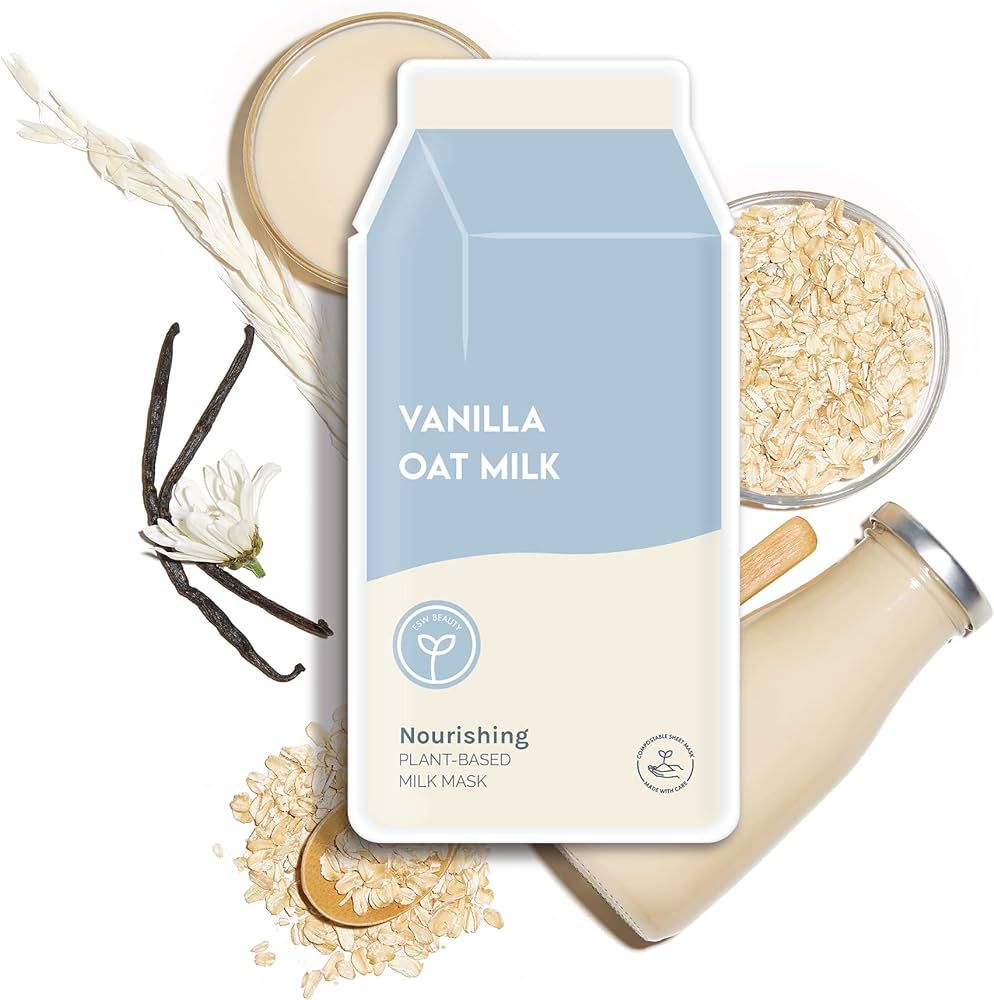 Vanilla Oat Milk Nourishing Plant-Based Milk Mask | Amazon (US)