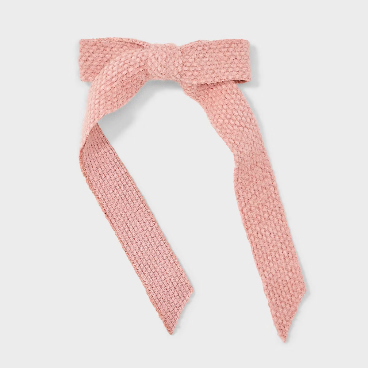 Knit Bow Hair Barrette - Universal Thread™ Pink | Target