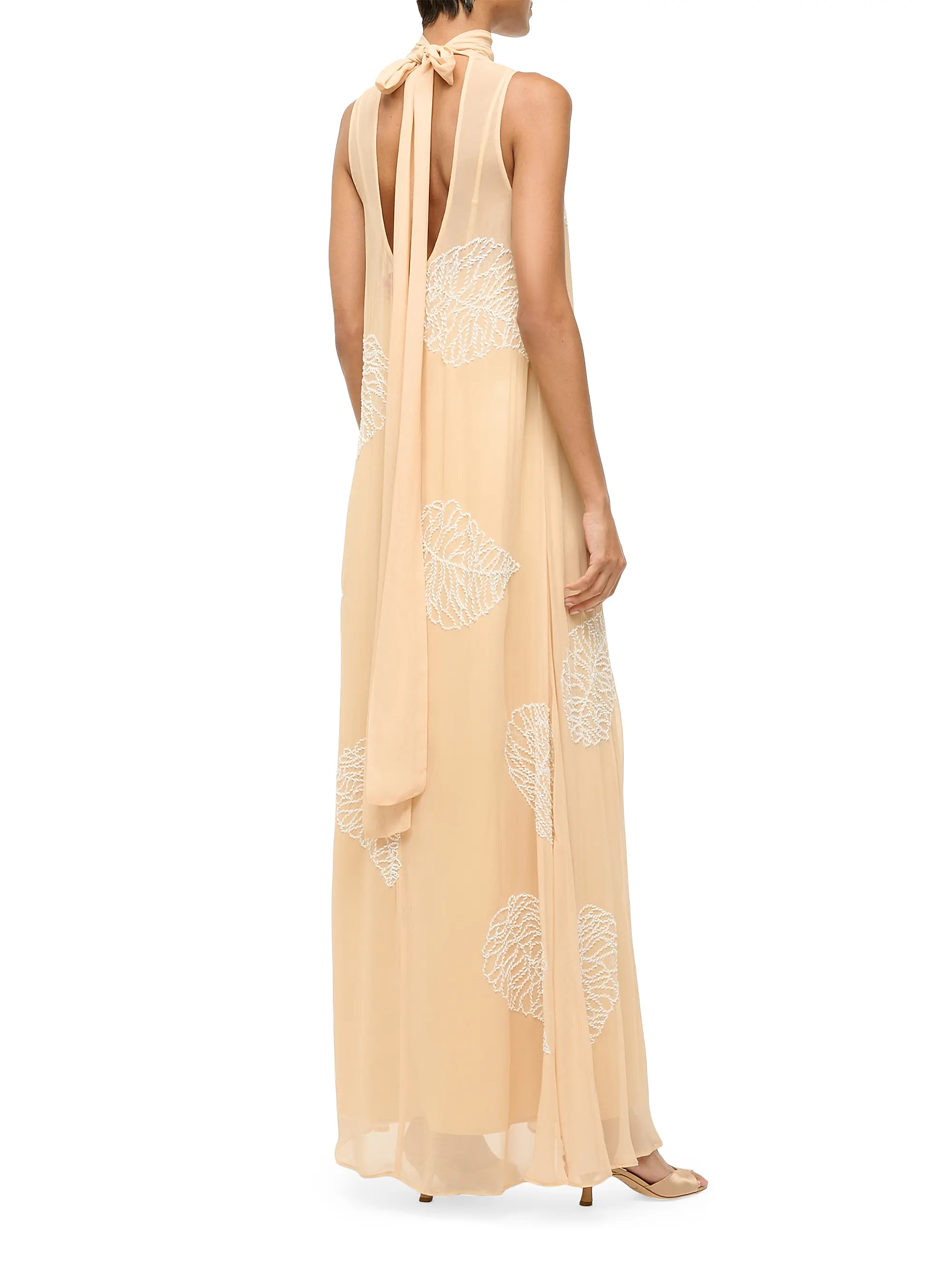 Rubi Leaf-Motif Maxi Dress | Saks Fifth Avenue